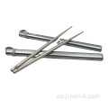 Palillos de titanio con estuche de aluminio Cubiertos para acampar